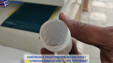 CONTINUOUS INDUCTION SEALING MACHINE |CPS
