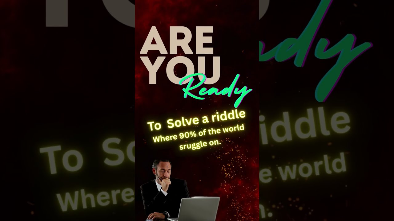 This Riddle Teaches You and Tricks You! 🎓🧠