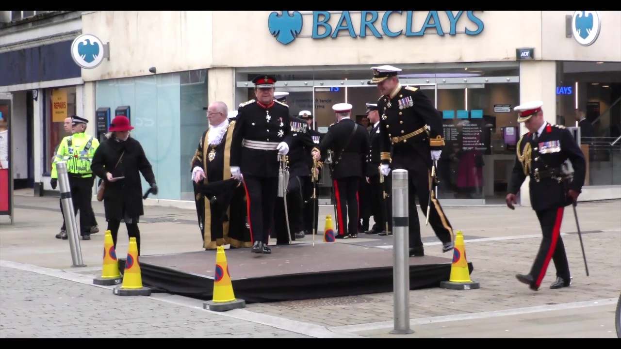 Royal Navy Reserves Parade Swansea City YouTube