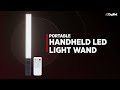 Digitek Poratble Handheld LED Light Wand DSL 20W | For Photo &amp; Video |  Wedding, Fashion, Portrait