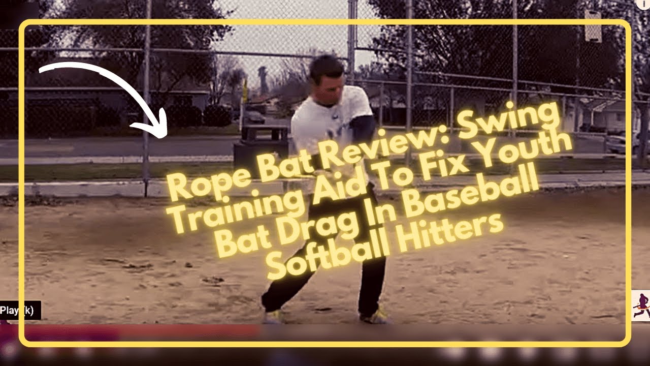 Rope Bat Review: Swing Training Aid To Fix Youth Bat Drag In Baseball  Softball Hitters 