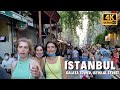 Istanbul City Walking Tour Istiklal Street , Galata Tower l August 2021 Turkey [4K HDR]