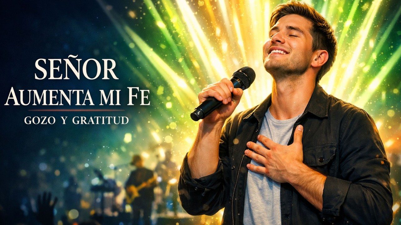 SEÑOR, AUMENTA MI FE -- Música Cristiana de Gozo y Gratitud | Canción que Fortalece la Fe