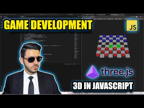 Three.js Checkers Game Tutorial – Piece Movement, Turn System & UI | Episode 5