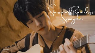 Stray Kids Seungmin | STARS and RAINDROPS - SKZ FMV | 스트레이키즈 |🐶 Resimi