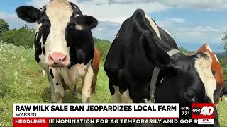 Raw milk sale ban jeopardizes local farm