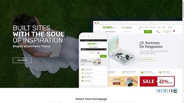 SmartBook - eBooks , Bookstore Shopify Theme      Charlie Raharjo