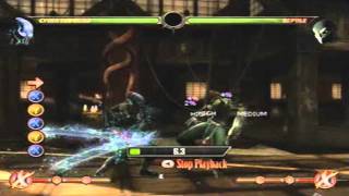 Mk9 Cyber Sub Zero Combo (40%) 1 Bar Used