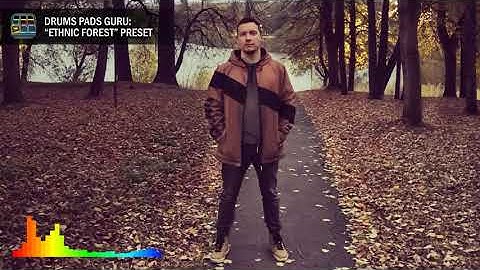 I used Drums pads guru: “Ethnic Forest” preset. Made with Roland MC707