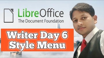 Style Menu Option in Libre Office Writer in Hindi || By Dinesh Sir
