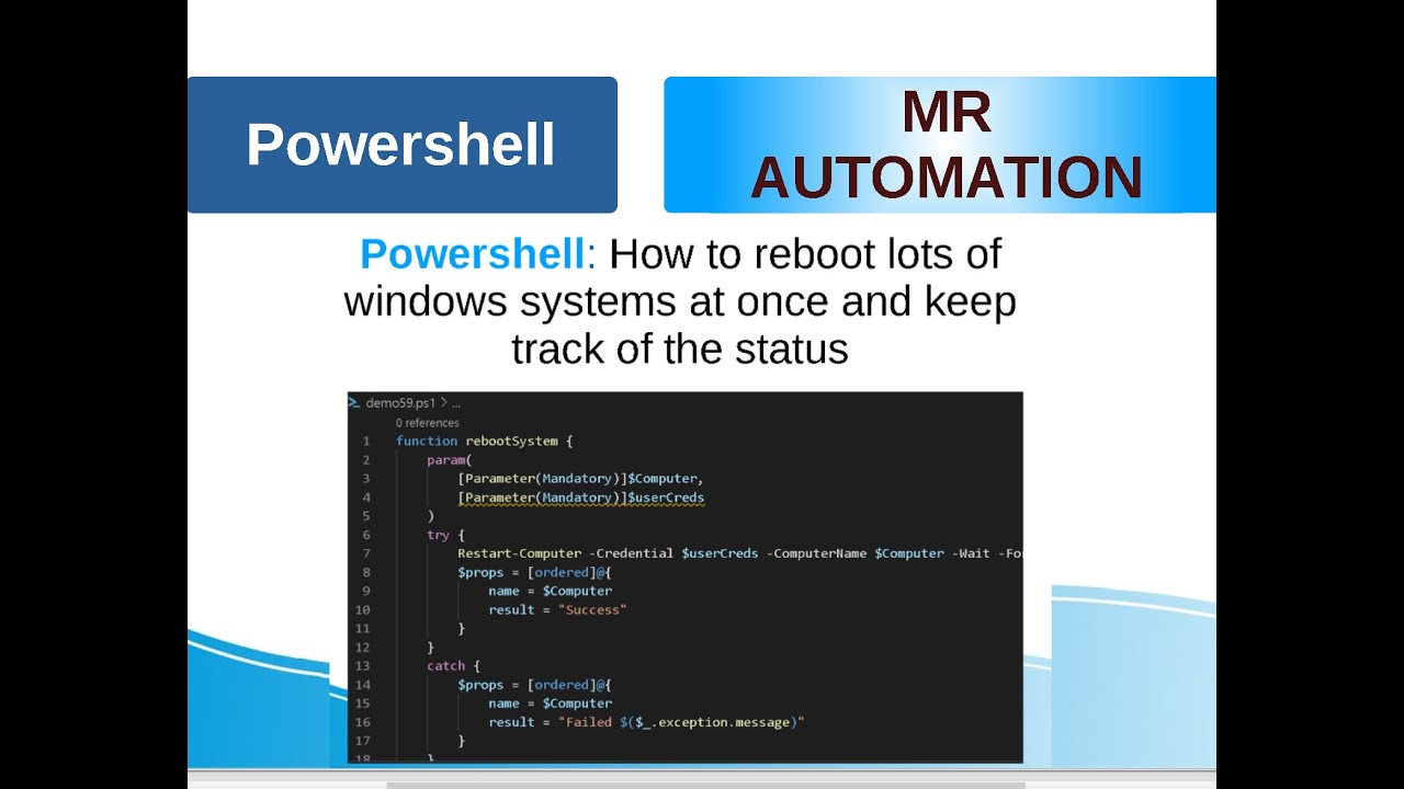 Powershell Reboot Machine , Date du dernier redémarrage de Windows – DKMLD