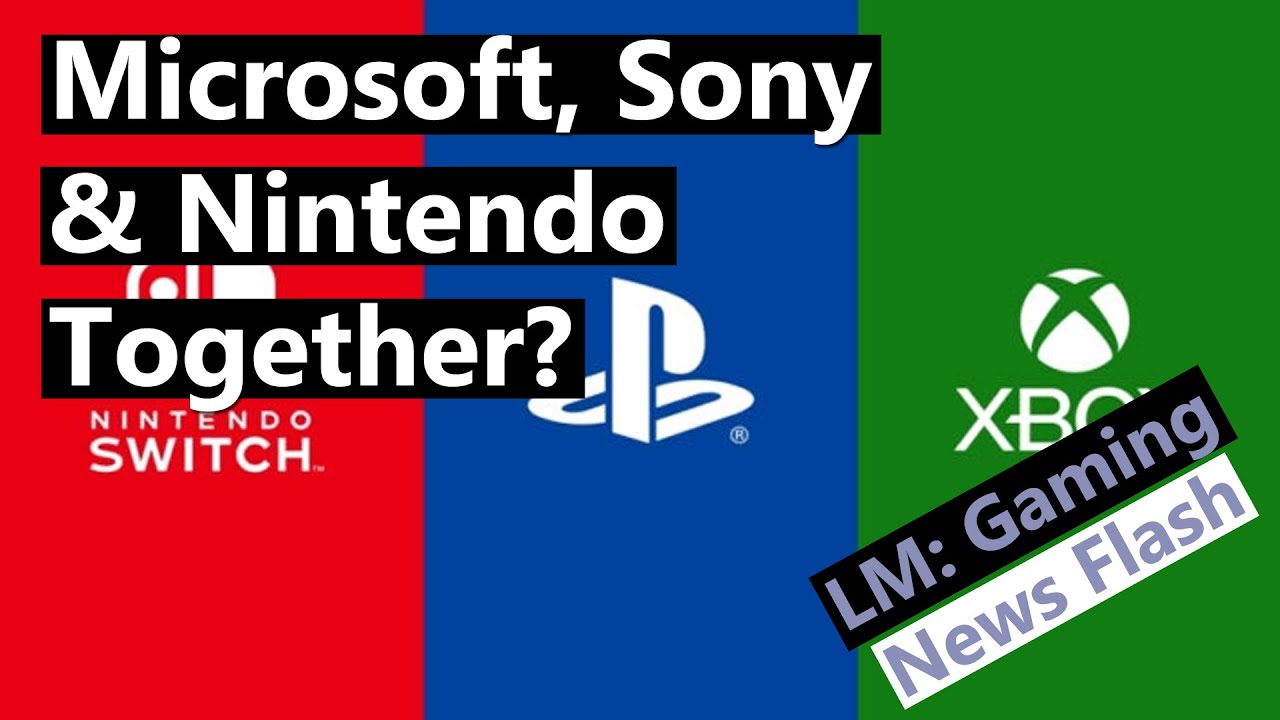 Microsoft Sony Nintendo Team Up Together For Safer Gaming - Gaming News Flash