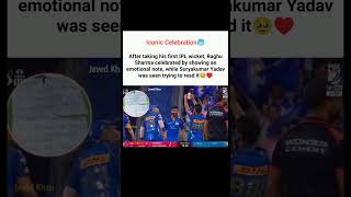 Raghu Sharma's Emotional First IPL Wicket Celebration | Suryakumar Yadav Reaction Goes Viral