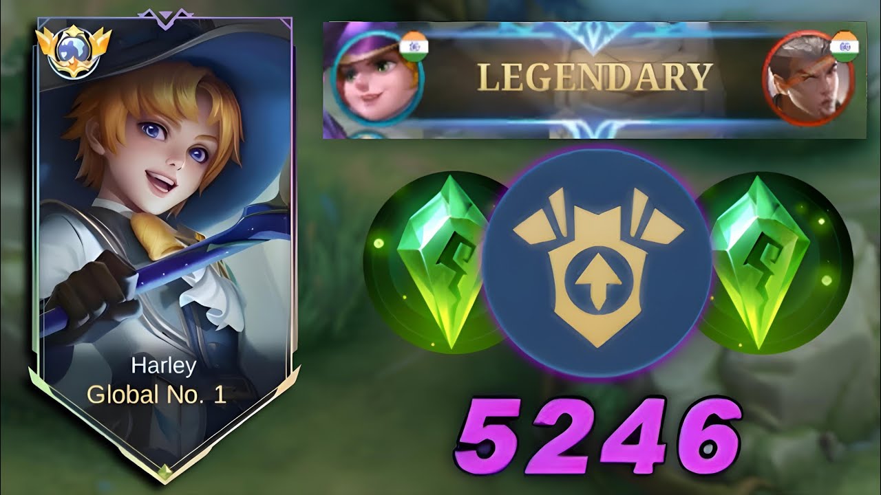 BEST HARLEY NEW BUILD | TOP GLOBAL HARLEY | TOP BUILD AND EMBLEM | mlbb