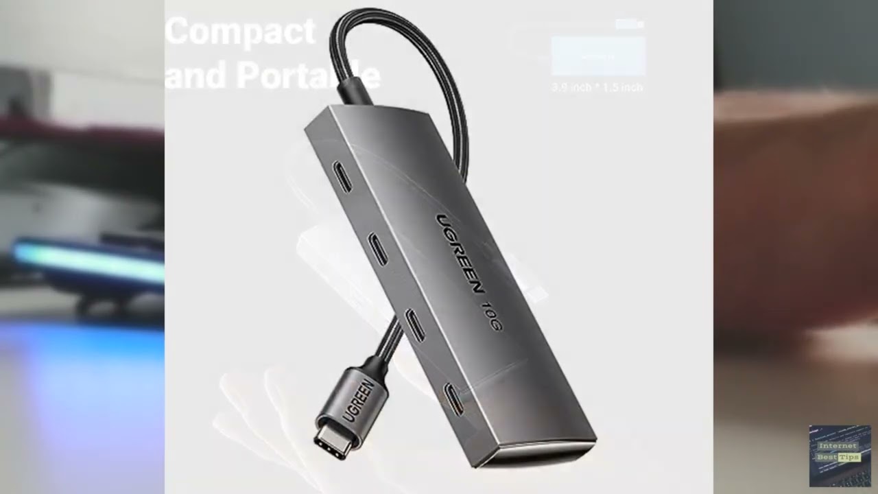 Review - UGREEN USB C Hub 10Gbps, 4 Ports USB 3.2 Data Only Adapter, High Speed Multiport