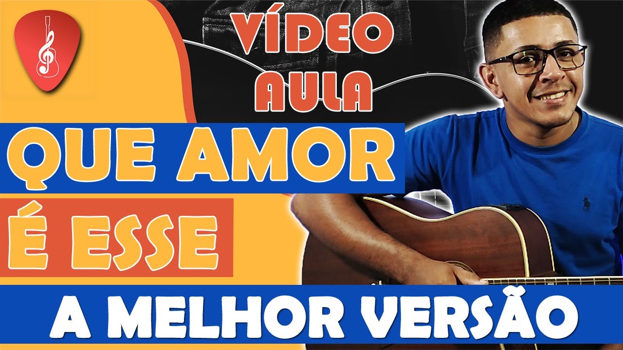 Que amor é esse - Luma Elpídio I Aula de violão Gospel | Música Simples