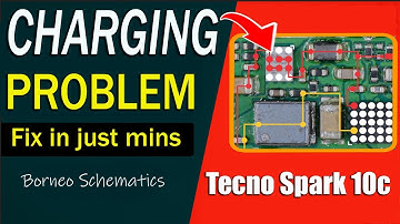 Tecno Spark 10c Charging problem solution / Tecno ( KI5K ) Charging, USB, Diagram Jumper Ways