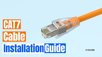 Termination of Cat7 Ethernet Cable Installtion |VCELINK