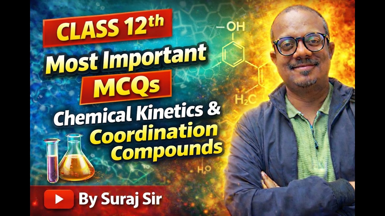 CBSE CLASS 12TH  MOST IMPORTANT MCQ - CHEMISTRY -PART - 3 - 2026