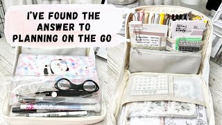 Planner pouch || On the go Planning