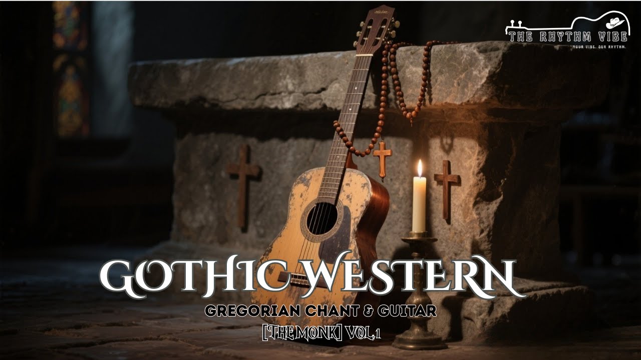 Gothic Western Music 🕯️ Gregorian Chant & Acoustic Guitar | [THE MONK] Vol. 1 | The Rhythm Vibe