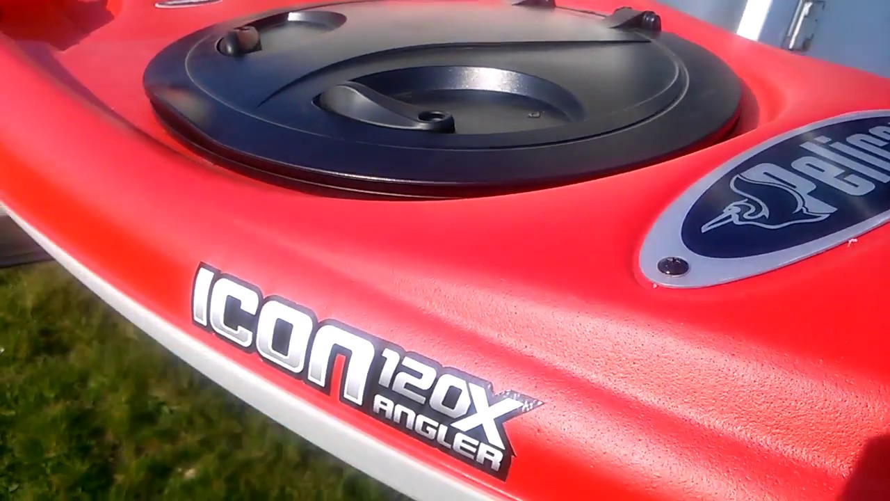 Pelican Icon 120X angler12ft fishing kayak YouTube
