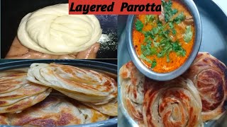 How to make layered and soft parotta at home/3 different ways screenshot 5