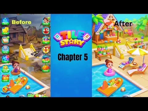 Tile Story || chapter - 5 || Puzzle game 🧩 || Android game play - YouTube