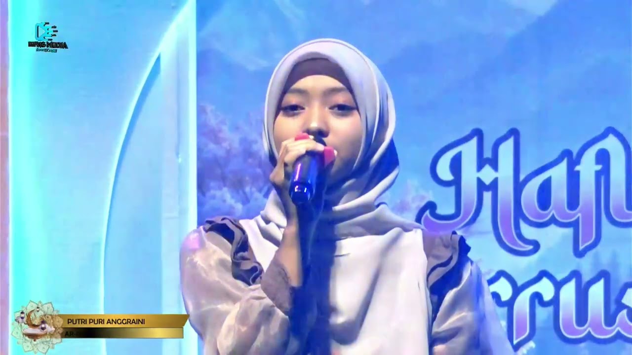 HAFLAH AKHIRUSSANAH MADIN AL-MAKINIYYAH putri puri anggraini •juara 1 karaoke bebas