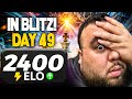 Playing The English Opening Vs. GM Gukesh's 2...Bb4!? | Blitz Challenge to 2400 ELO Day 49