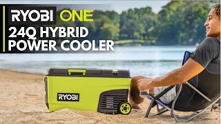 18V ONE+ 24Q Hybrid Power Cooler - RYOBI Tools