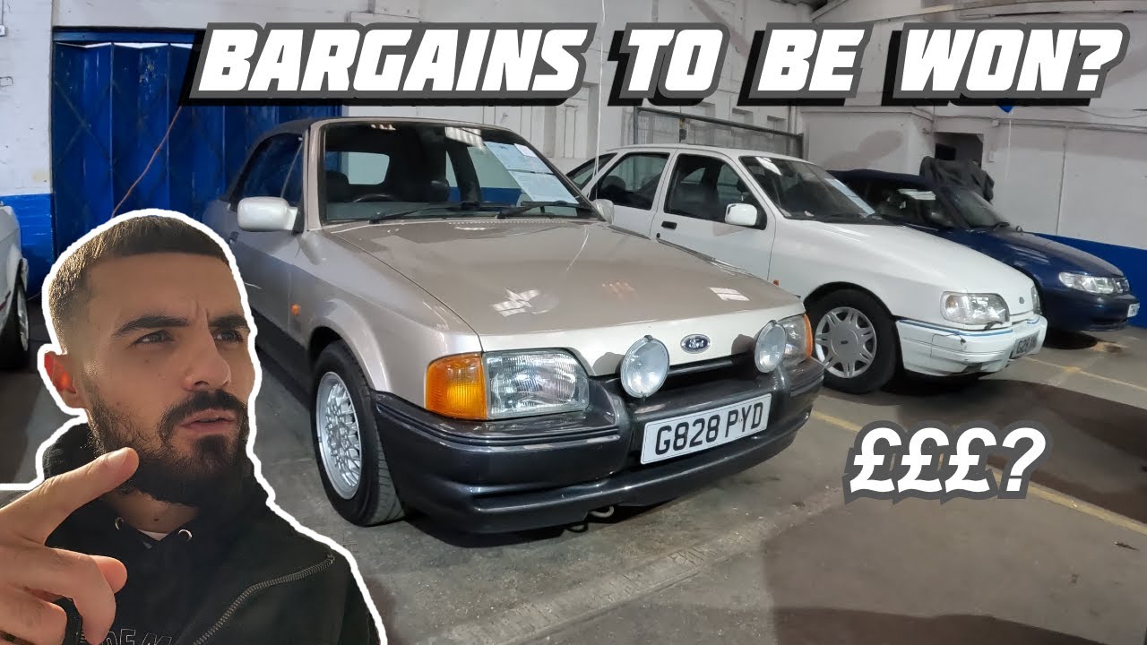 I VISIT A LOCAL CLASSIC CAR AUCTION! - LETCHWORTH MOTOR AUCTIONS