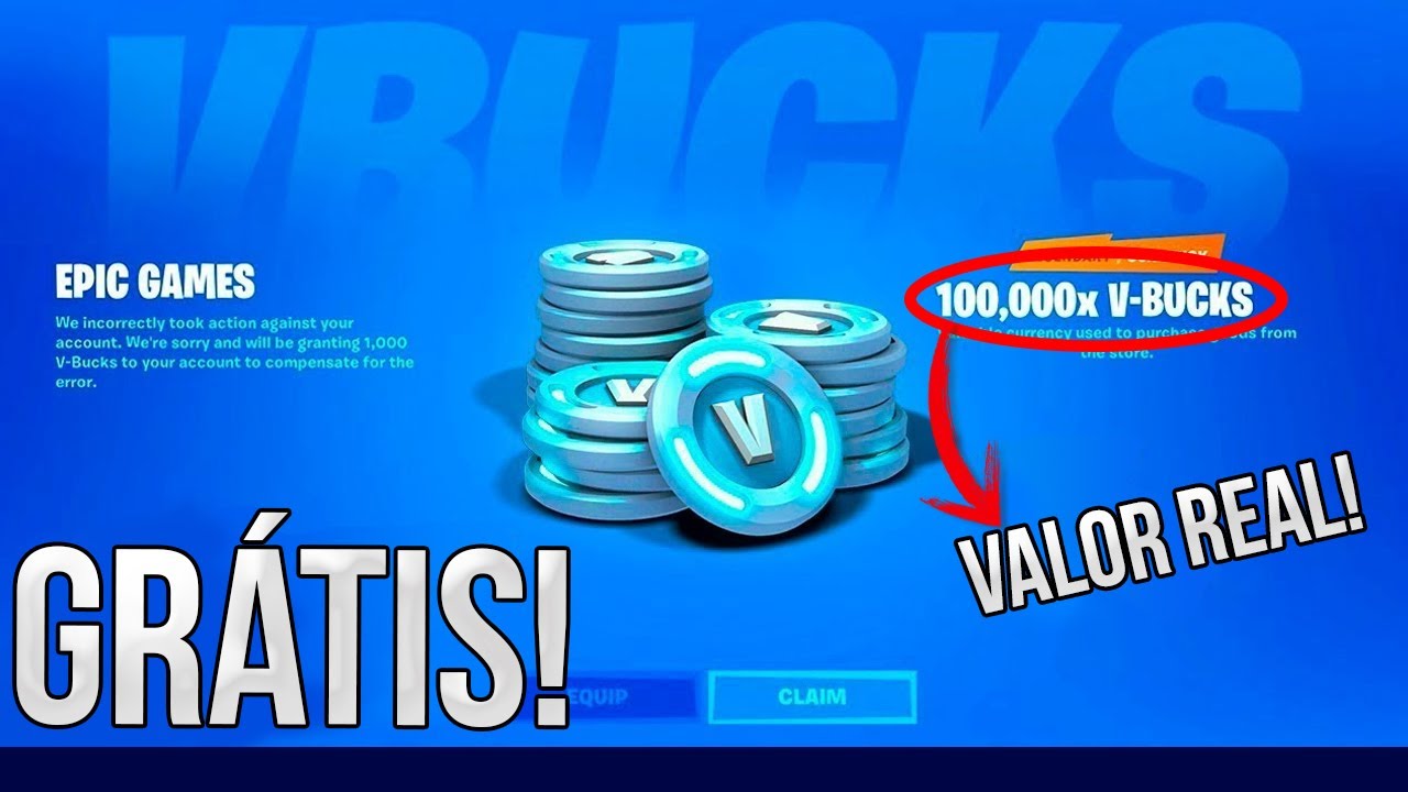 FORTNITE V-BUCKS GRÁTIS COM GERADOR FUNCIONA? 