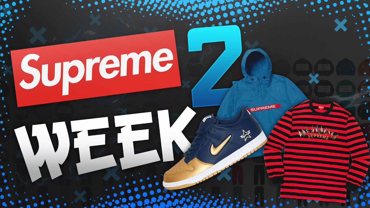 Supreme Week 2 Release Guide!! (Nike x Supreme Dunks?!) YouTube