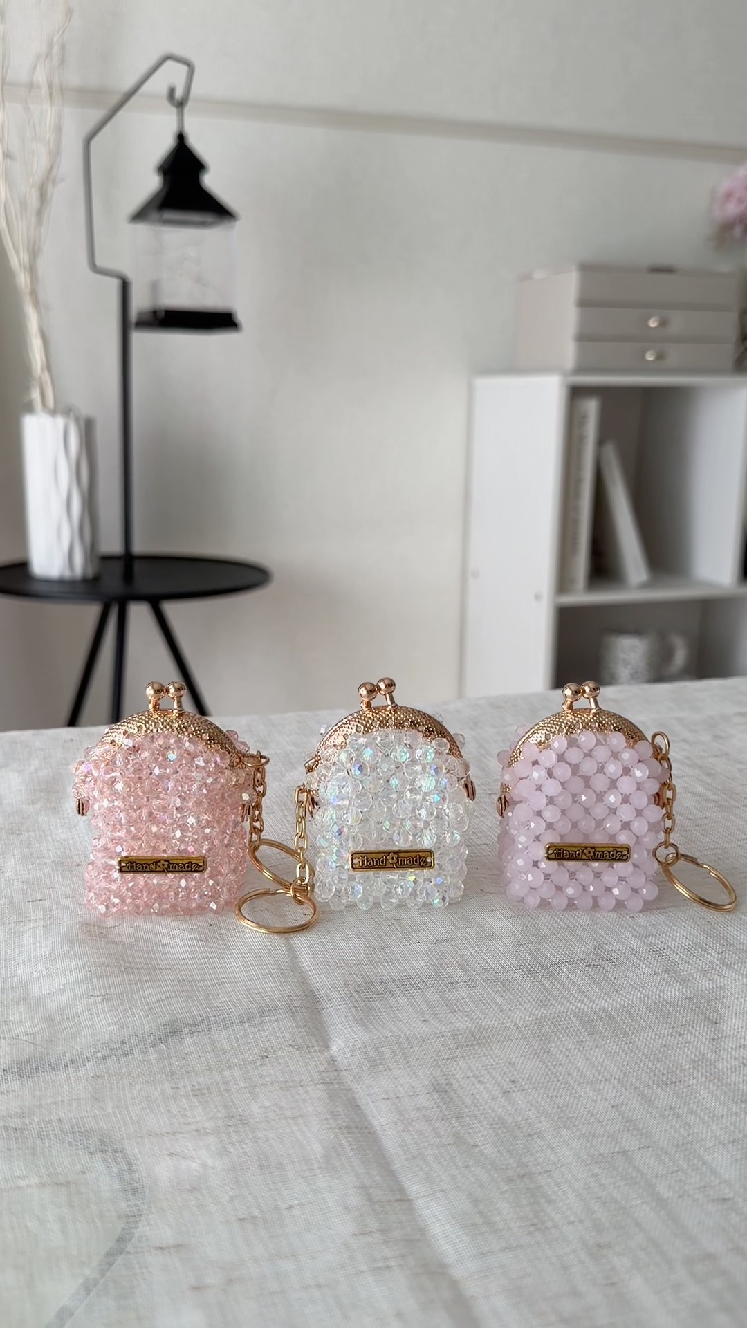 ハンドメイドビーズ初心者の成長日記7日目🌷プレゼント用にがま口を