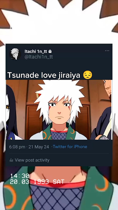 Tsunade love jiraiya 🥺