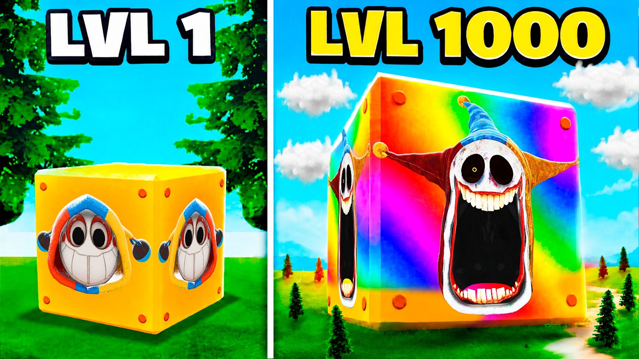 LEVEL 1 vs LEVEL 1000 Mystery Box (Poppy Playtime)