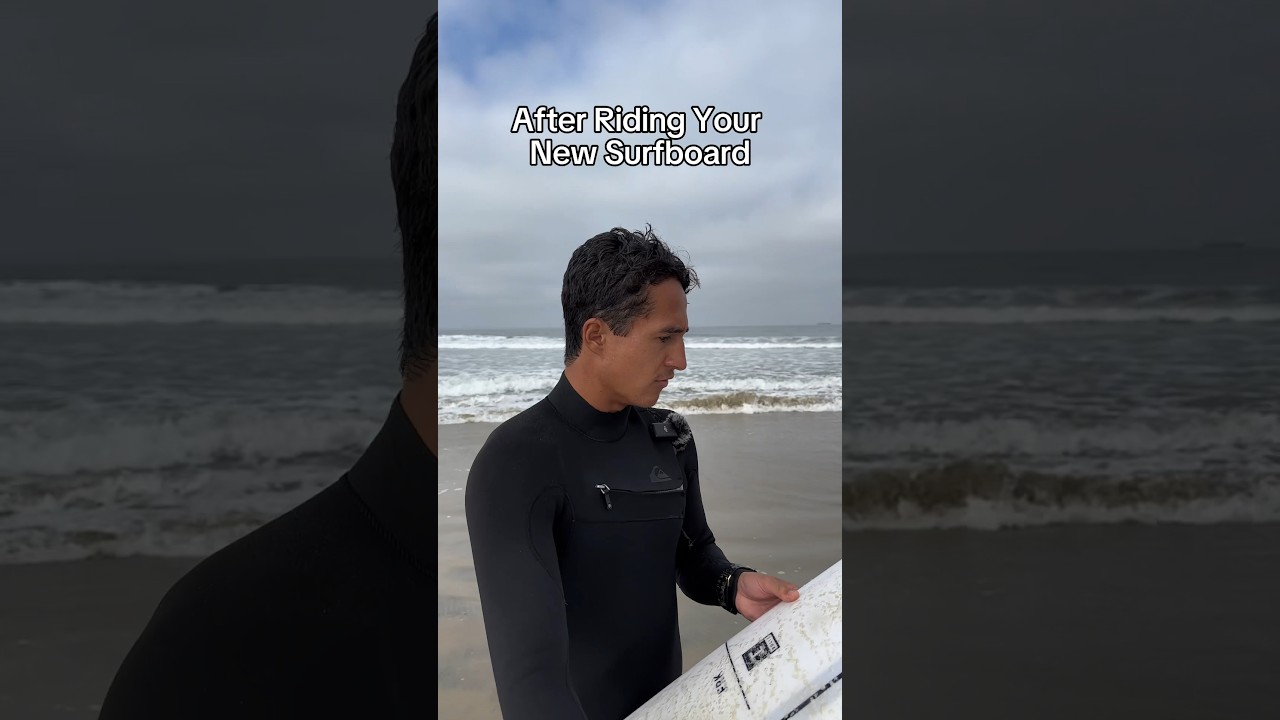 The Last Thing a Surfer Wants to Happen with a New Board.