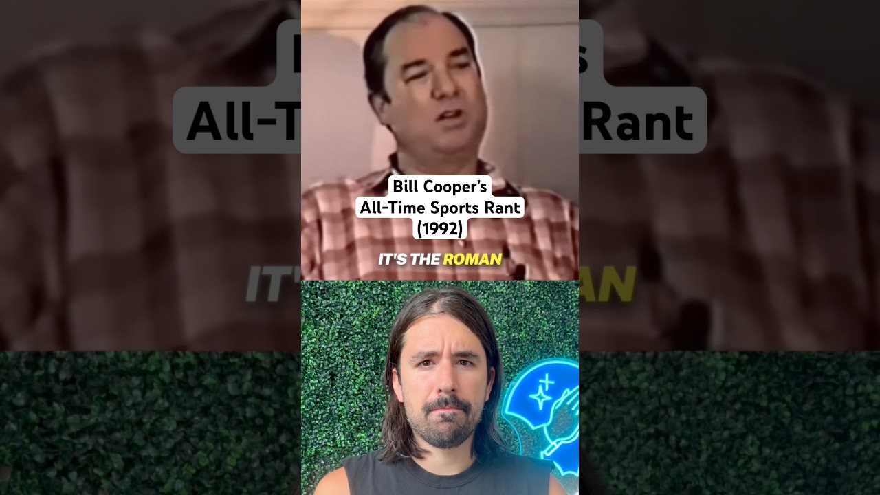 My reaction to Bill Cooper’s All-Time Sports Rant (Roman Circus 1992 Interview)