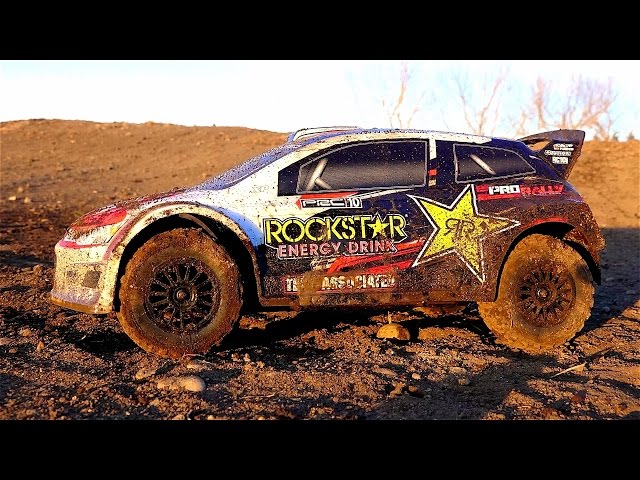 RC ADVENTURES - Rockstar Energy Team Associated Rally Car w/ Special Guest: BLACK WiDOW!