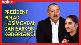 Prezident Polad Həşimovdan danışarkən kədərləndi - BAKU TV