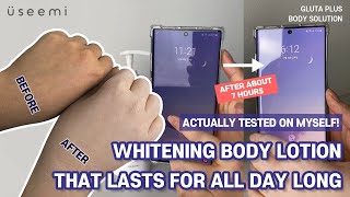 Useemienguseemi Gluta Plus Whitening Body Solution Tone Up Cream Korea Whitening Skin Care