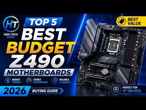 5 Best Budget Z490 Motherboards (2026 Buying Guide) - YouTube
