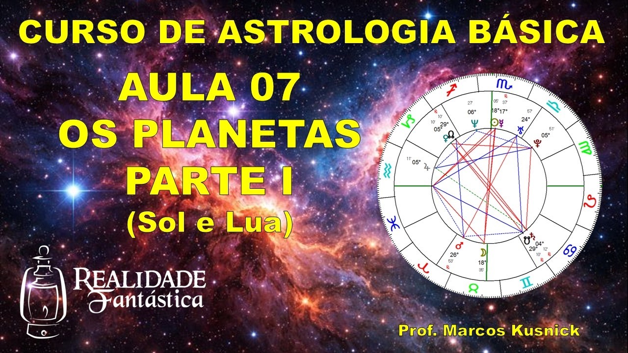 Curso de Astrologia Básica: Aula 07 - Os Planetas Parte I