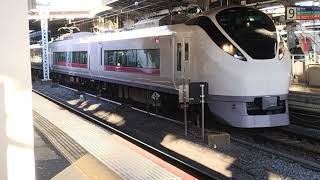 E657系カツK10編成上野駅発車