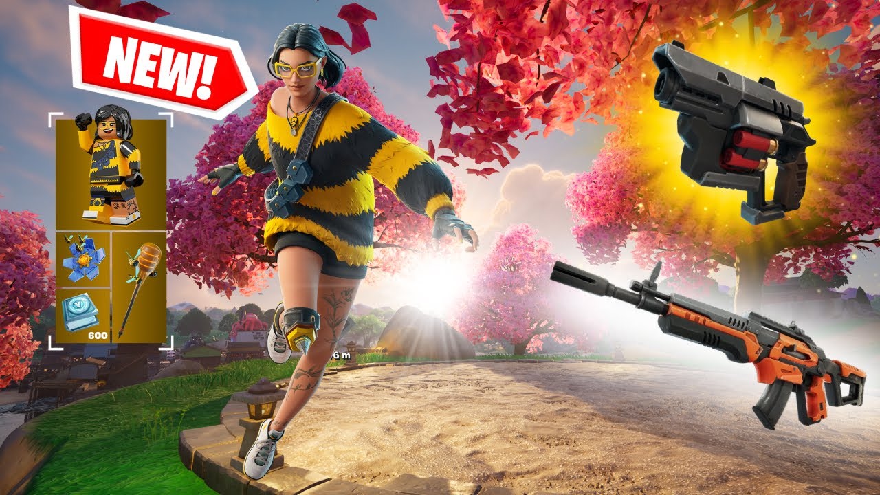 Bee Starter Pack FORTNITE CHALLENGE!!!