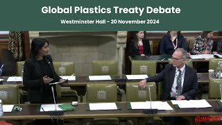 Global Plastics Treaty Debate - 20 November 2024