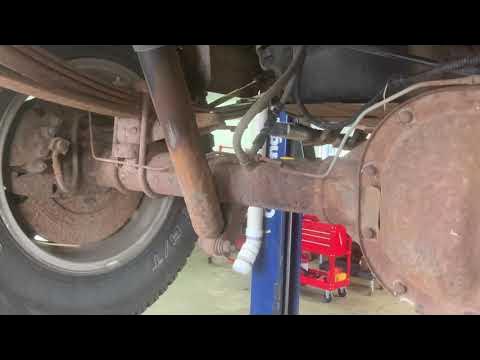 Rusted Out Leaking Brake Line Repair - YouTube