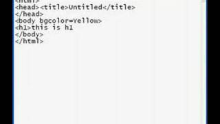 Bacic Html Tutorial - Part 1