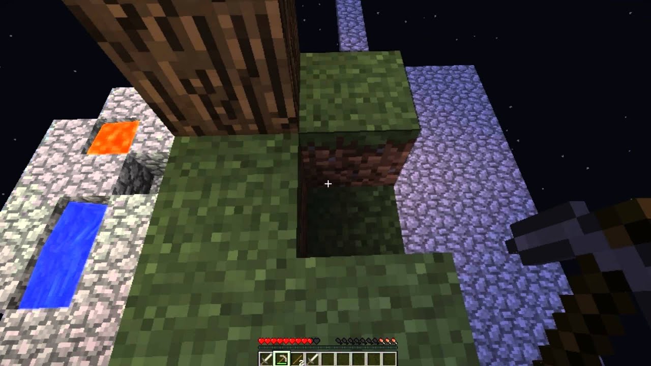 Crewniverse Skyblock Episode 2 "Spawning Pad That Totally Works